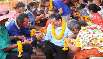 โครงการสัปดาห์ผู้สูงอายุ ประจำปีงบประมาณ 2566 ณ วัดอุดมนิคมเขต วัดดอยสวรรค์ วัดโพธิ์ศรี วัดธรรมชาติ วัดป่าศิริชัยเจริญธรรม วัดถ้ำม่วง และศาลาประชมคมหมู่บ้านหมู่3 ภายในตำบลหนองแวง อำเภอบ้านผือ จังหวัดอุดรธานี